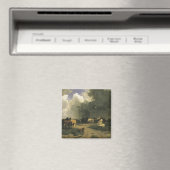 暴風雨のウマ科の馬 マグネット (インサイチュ (食洗機))