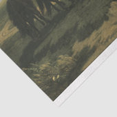 暴風雨のウマ科の馬 薄葉紙 (詳細)