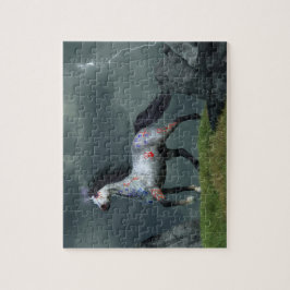 暴風雨の戦馬 ジグソーパズル