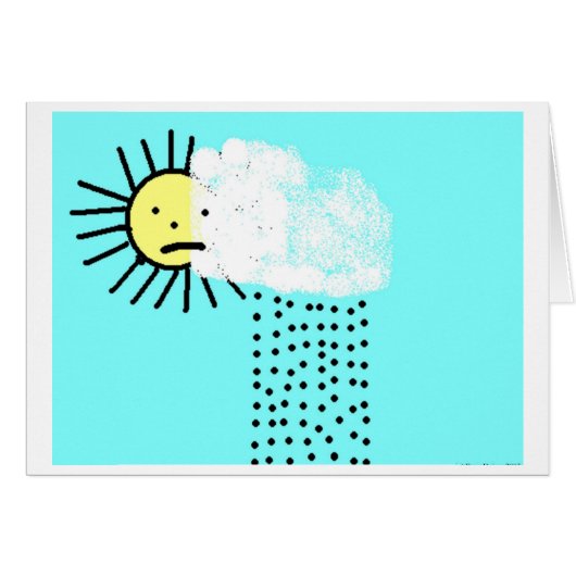 暴風雨カード (正面横)