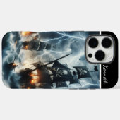 暴風雨中の海賊船 Case-Mate iPhoneケース (裏面 (横))