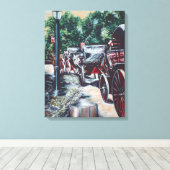 暴風雨素晴らしが風を吹いて来た キャンバスプリント (インサイチュ (ウッドフロア))