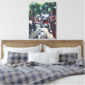 暴風雨素晴らしが風を吹いて来た キャンバスプリント (インサイチュ (寝室))