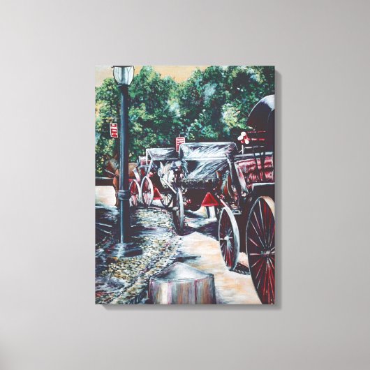 暴風雨素晴らしが風を吹いて来た キャンバスプリント (正面)