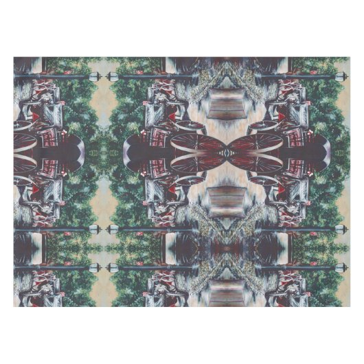 暴風雨素晴らしが風を吹いて来た テーブルクロス (正面(横))