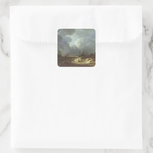 暴風雨 スクエアシール (バッグ)