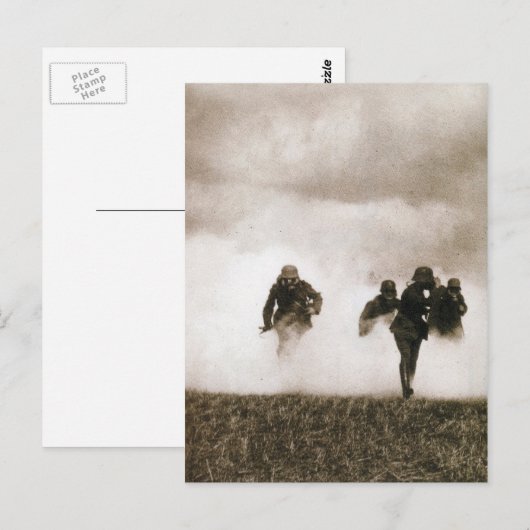 暴風雨 ポストカード (正面/裏面)