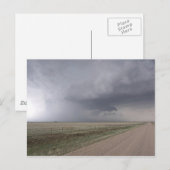暴風雨 ポストカード (正面/裏面)