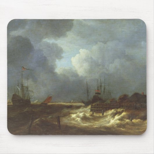 暴風雨 マウスパッド (正面)