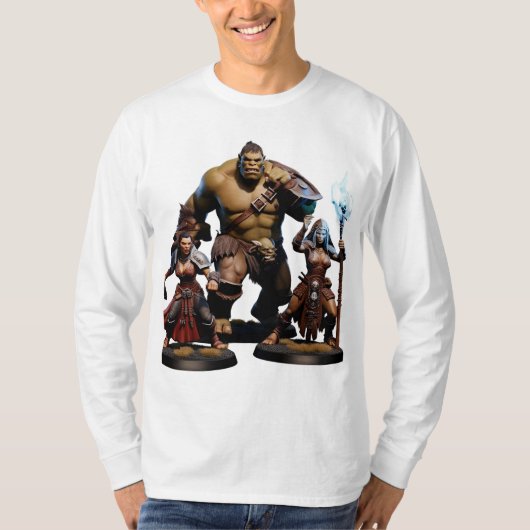 暴風雨:襲撃パーティー料金 Tシャツ (正面)