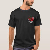 暴食の悪魔 自分の罪を抱えろ Tシャツ (正面)