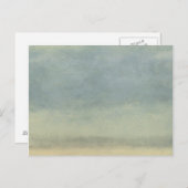 曇た空との抽象的な景色 ポストカード (正面/裏面)