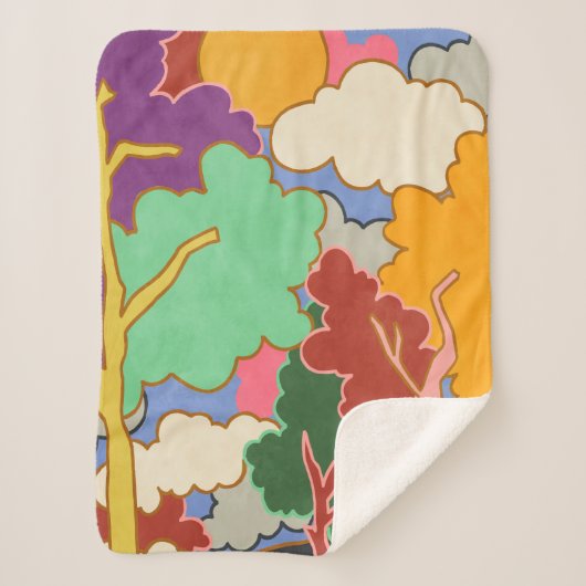 曇った夢 シェルパブランケット (正面)