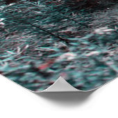 曇った森のポスターに登場する神秘的なバレエダンサー ポスター (角)