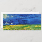 曇った空の下の小麦畑ビンセント・ヴァン・ゴッホ (正面/裏面)