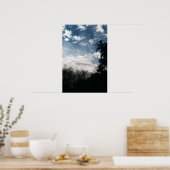 曇った裏庭 ポスター (キッチン)