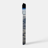 曇った西オーストラリア上空の地球の端 iPhone 15ケース (左側面)