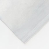 曇った青空の天使の翼 フリースブランケット (角)