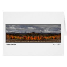 曇った、曇った日