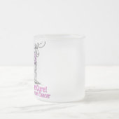 曇らされたガラスのコーヒー・マグ フロストグラスマグカップ (中央)