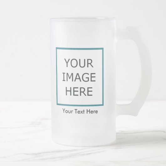 曇らされたガラスのマグ2 フロストグラスビールジョッキ (右)