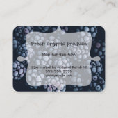 曇らされたクロミキイチゴ 名刺 (裏面)