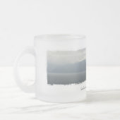 曇らされたコーヒー・マグ フロストグラスマグカップ (左)