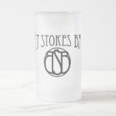 曇らされたビールのジョッキ フロストグラスビールジョッキ (中央)