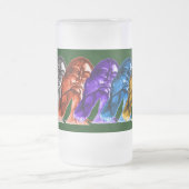 曇らされたマグの捜索 フロストグラスビールジョッキ (中央)