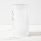 曇らされたマグ フロストグラスビールジョッキ (中央)