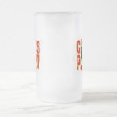 曇らされたマグ フロストグラスビールジョッキ (中央)