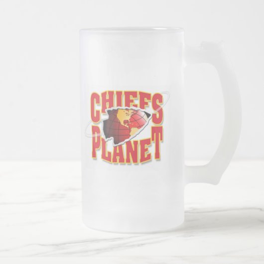 曇らされたマグ フロストグラスビールジョッキ (右)