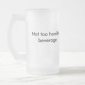 曇らされるD6Gの余りに恐ろしいない飲料- フロストグラスビールジョッキ (左)