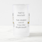 曇らされるflightdeckからのそれを見るべきです フロストグラスビールジョッキ (中央)