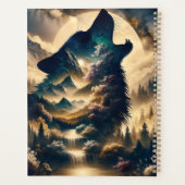 曇りの夜に狼が月でハウリング プランナー手帳 (裏面)