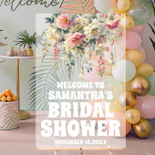 曇りアクリルフローラブライダルシャワーウェルカムサイン アクリルサイン