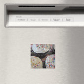 曇りカップケーキパーティー時間 マグネット (インサイチュ (食洗機))