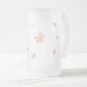 曇りガラスのための落下 フロストグラスビールジョッキ (正面右)