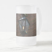 曇りガラスのビアマグを軽くする フロストグラスビールジョッキ (正面右)