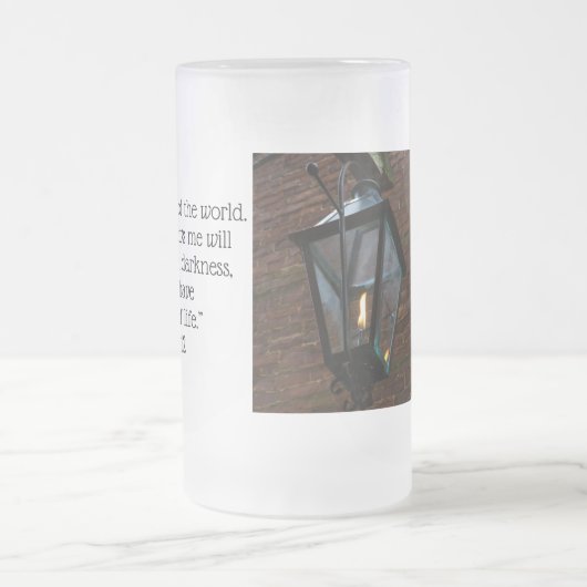 曇りガラスのビアマグを軽くする フロストグラスビールジョッキ (中央)