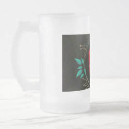 *「曇りガラスのマグを冷やす」** フロストグラスビールジョッキ