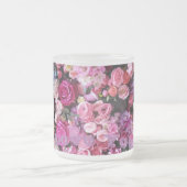 曇りガラスのラブマグ フロストグラスマグカップ (中央)