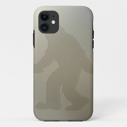 曇りガラスの後ろでスクアッチ Case-Mate iPhoneケース (裏面)