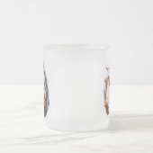 曇りガラス出生ベビーイエスマググ フロストグラスマグカップ (中央)