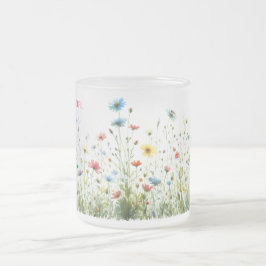 曇りガラスMUG私の最も美しい場所 フロストグラスマグカップ