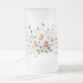 曇りガラスMUG私の最も美しい場所VAR01 フロストグラスビールジョッキ (中央)