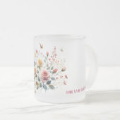 曇りガラスMUG私の最も美しい場所VAR01 フロストグラスマグカップ (正面右)