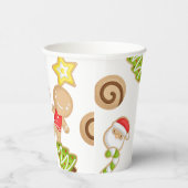 曇りクッキーのクリスマスクッキー交換パーティー 紙コップ (右)