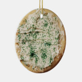 曇りクリスマスシュガークッキーキャンディスプリンクル セラミックオーナメント (右)