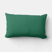 曇りグリーンガーデンバタフライトワフランスのイル ランバークッション (裏面)